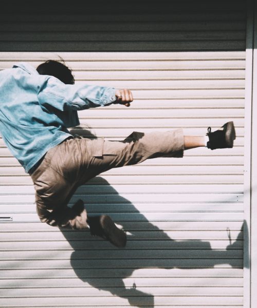 kick through silence